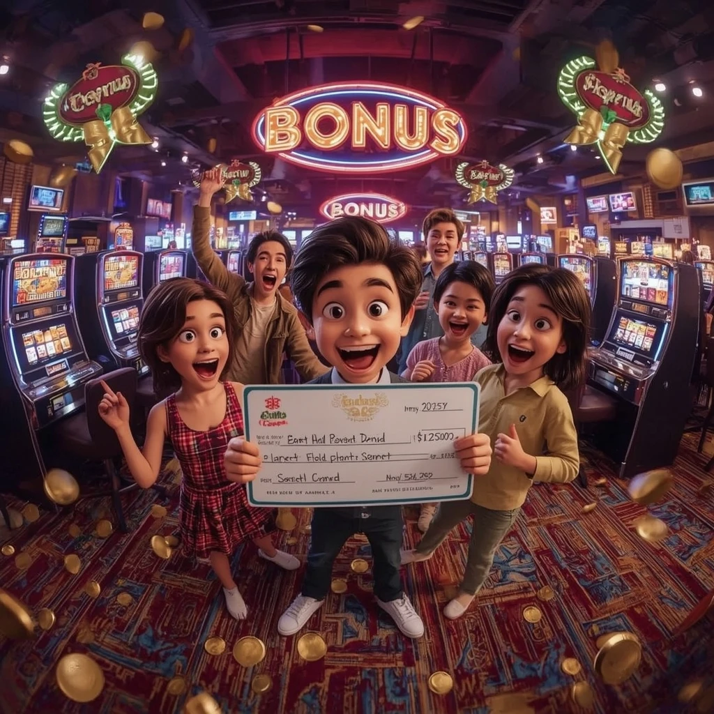 bonus dans les mains d'un homme au casino BRUTAL CASINO